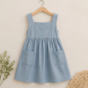 Blue Sleeveless for Girls
